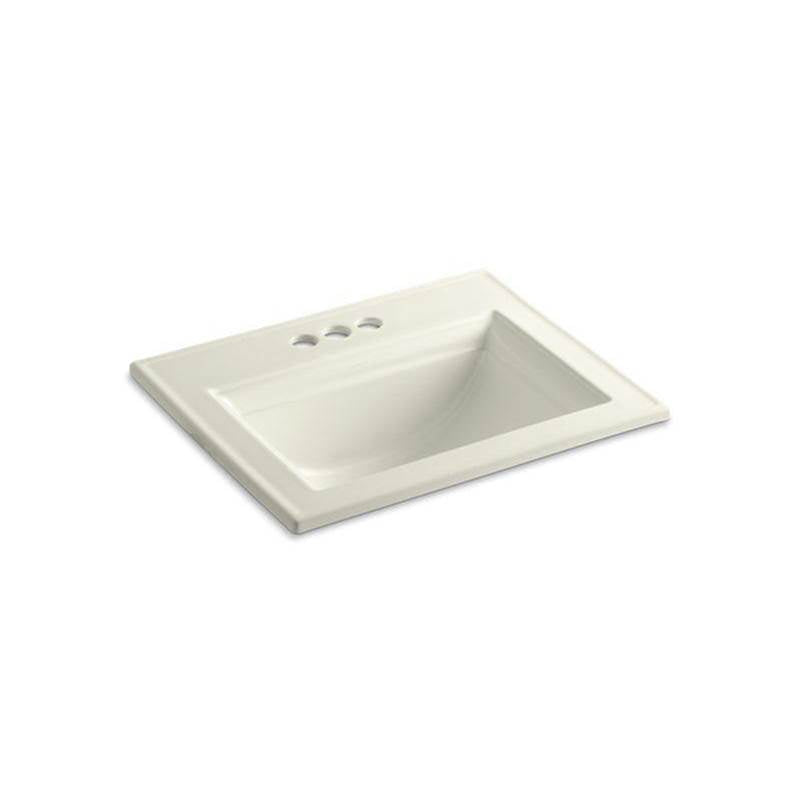 Memoirs  Stately 22-3/4" rectangular drop-in bathroom sink
