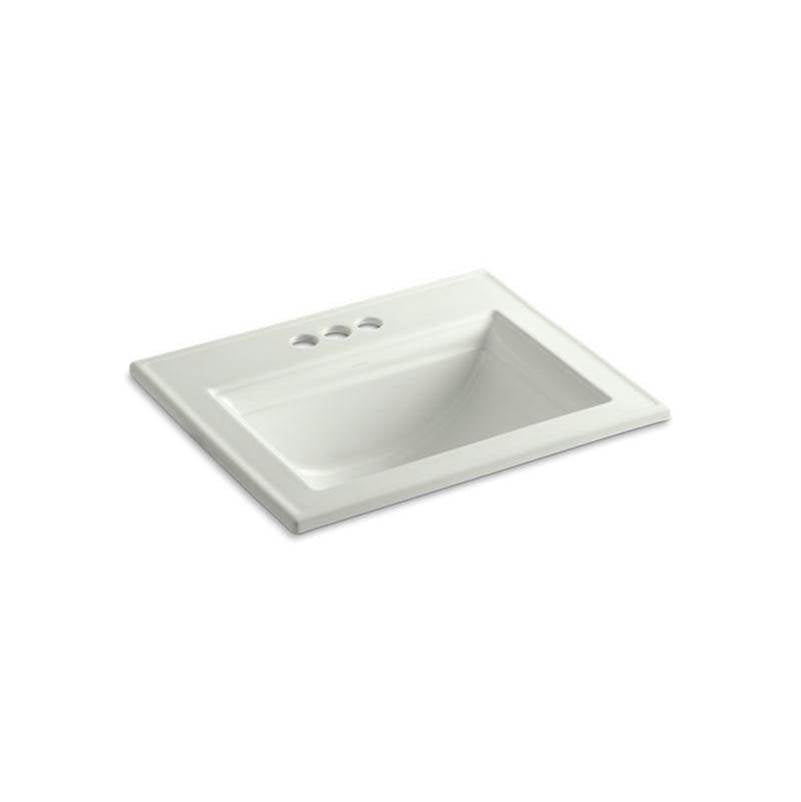 Memoirs  Stately 22-3/4" rectangular drop-in bathroom sink