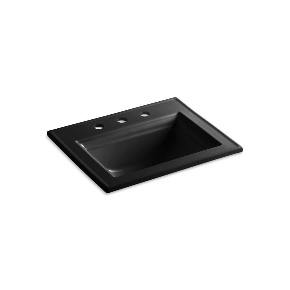 Memoirs  Stately 22-3/4" rectangular drop-in bathroom sink