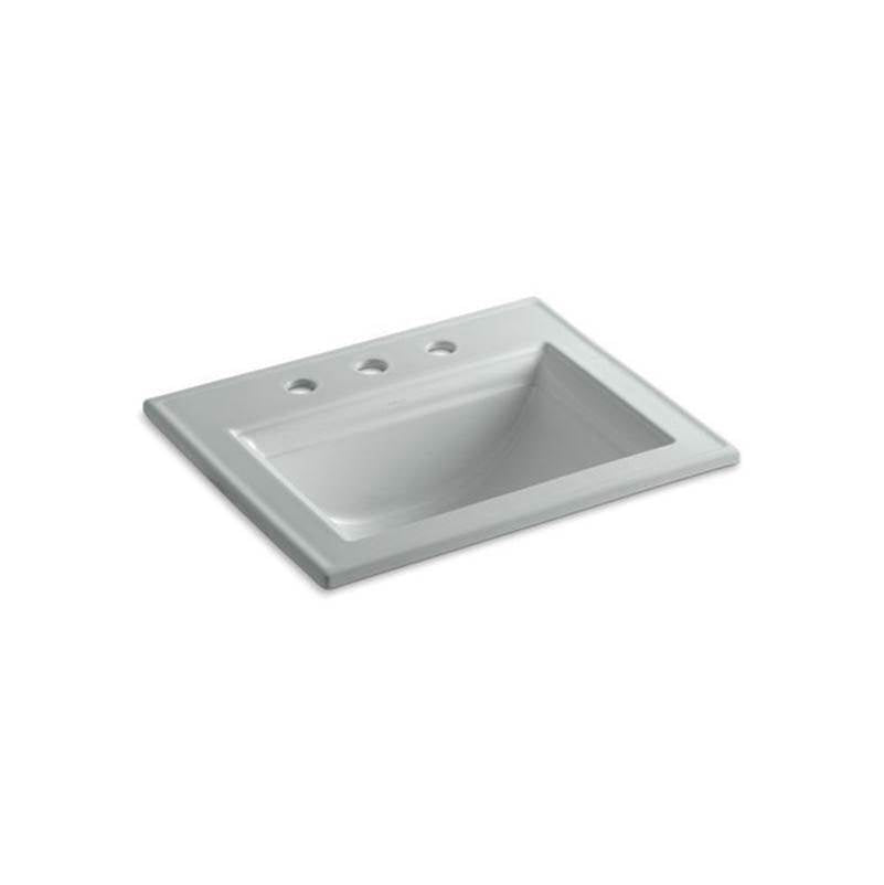Memoirs  Stately 22-3/4" rectangular drop-in bathroom sink