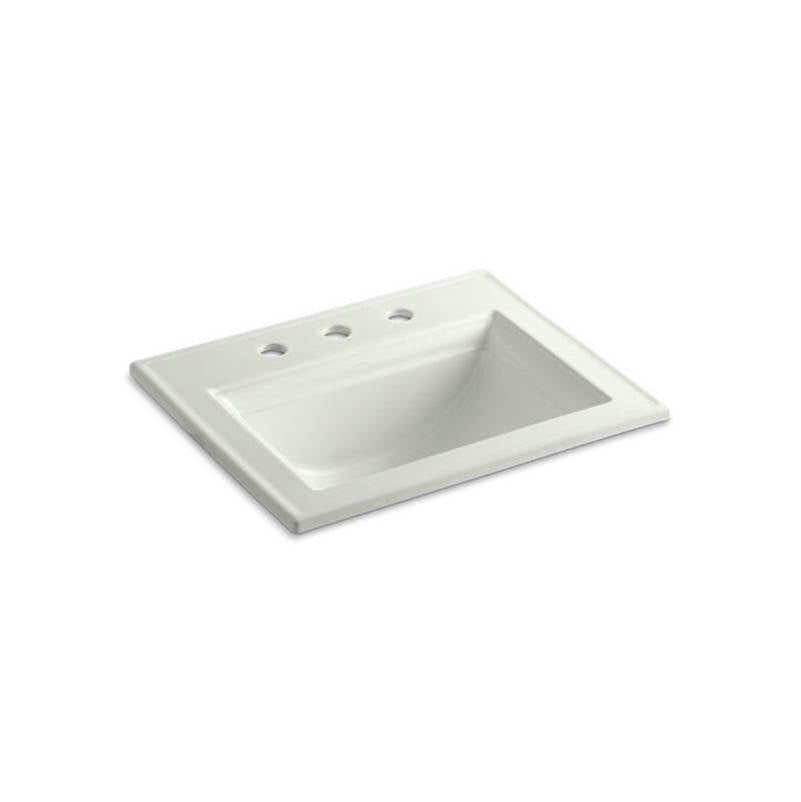 Memoirs  Stately 22-3/4" rectangular drop-in bathroom sink