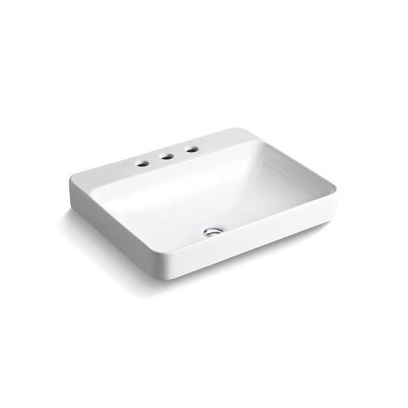 Vox  23" rectangular vessel bathroom sink