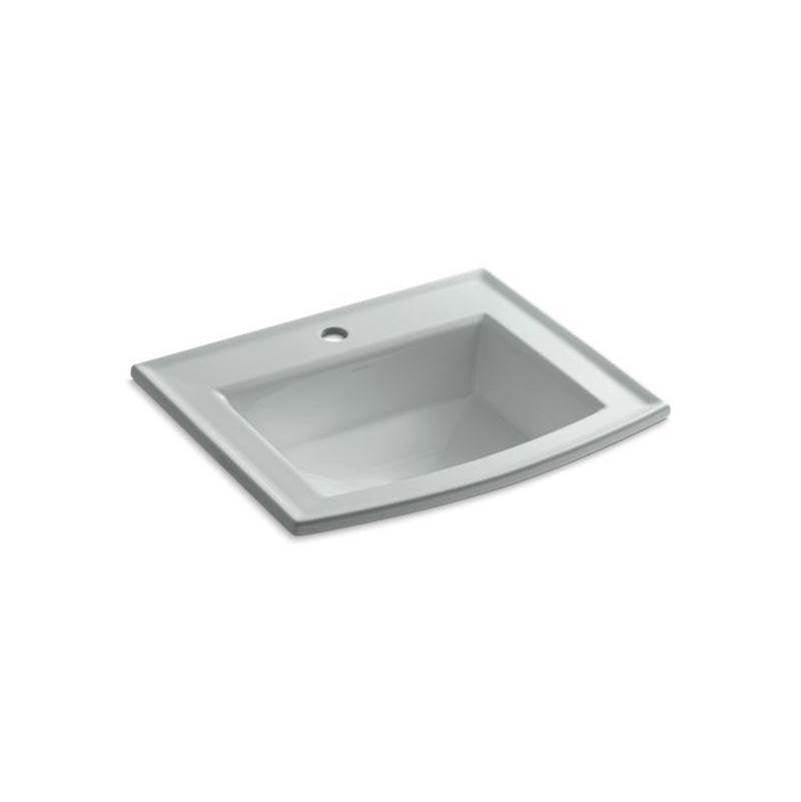 Archer  22-3/4" rectangular drop-in bathroom sink