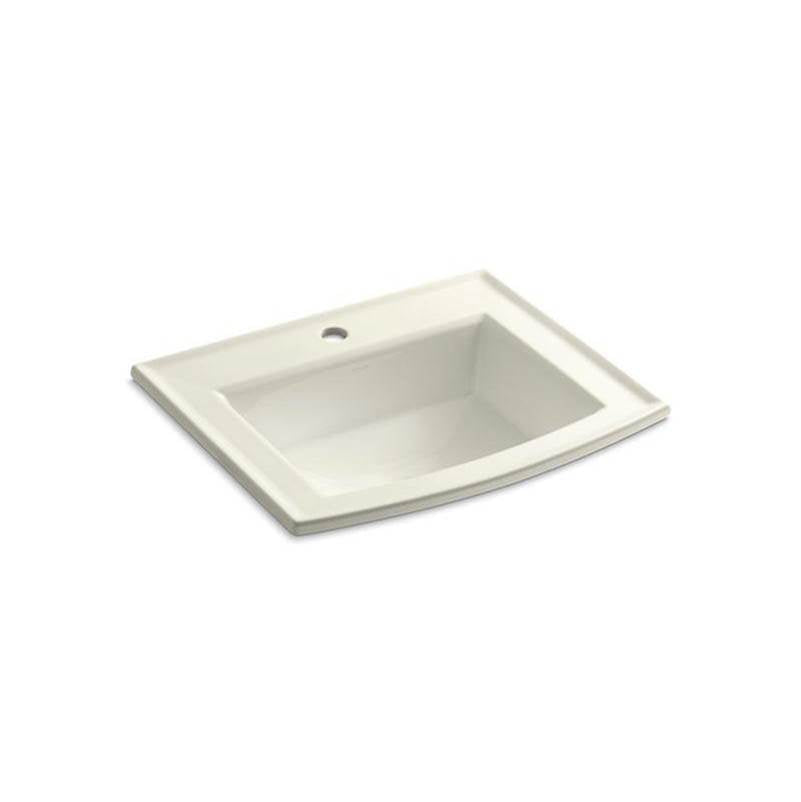 Archer  22-3/4" rectangular drop-in bathroom sink