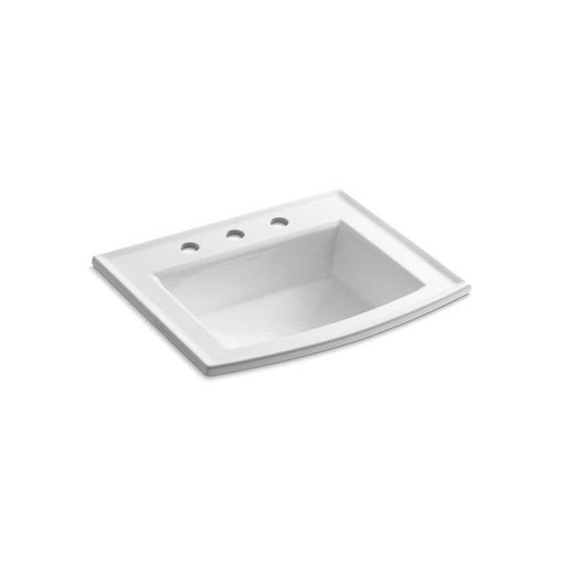 Archer  22-3/4" rectangular drop-in bathroom sink