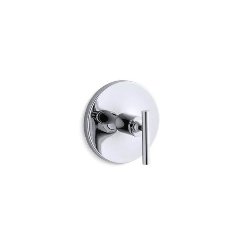 Purist  MasterShower  temperature control valve trim with lever handle