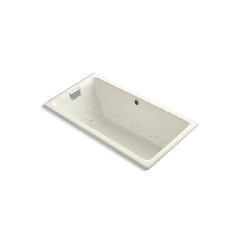 Tea-for-Two  66" x 36" drop-in Heated BubbleMassage air bath