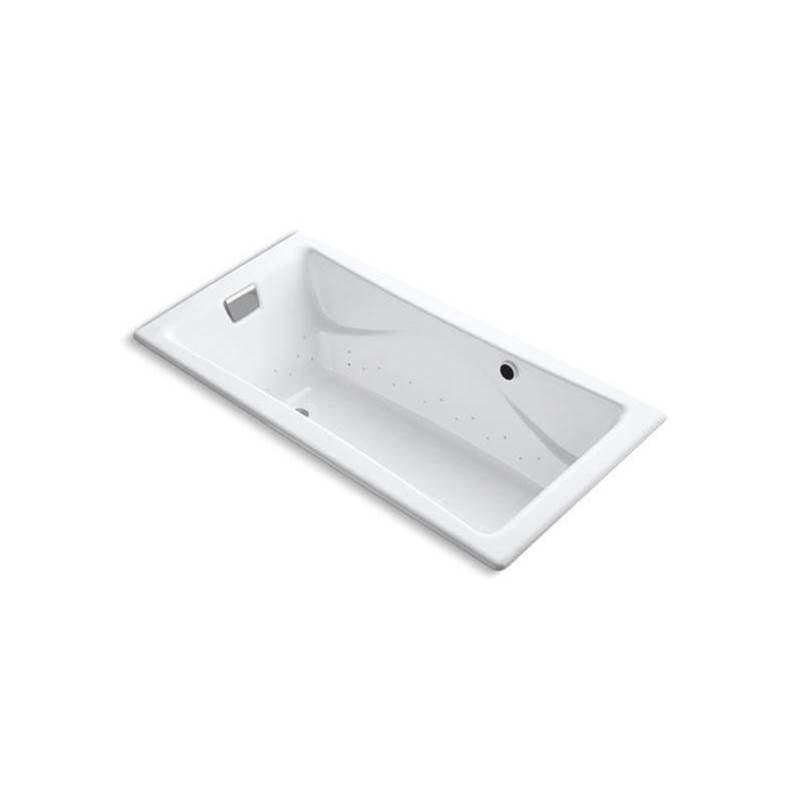 Tea-for-Two  71-3/4" x 36" drop-in Heated BubbleMassage air bath