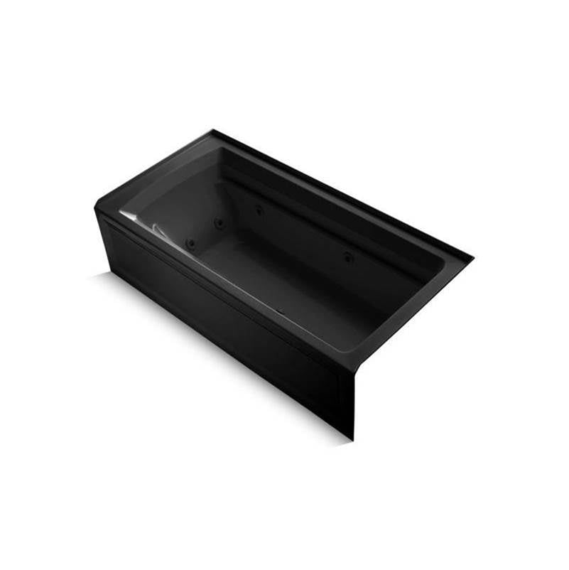 Archer  72" x 36" alcove whirlpool bath, right drain