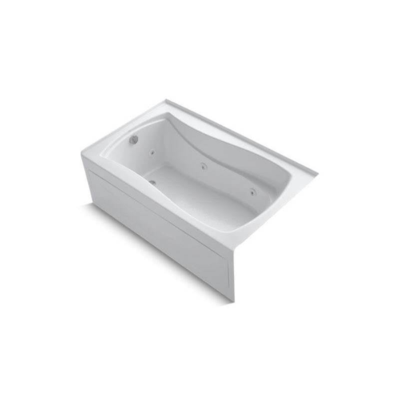 Mariposa  60" x 36" alcove whirlpool, left drain