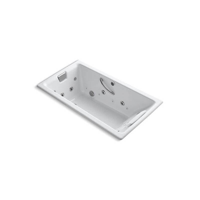 Tea-for-Two  66" x 36" drop-in Effervescence whirlpool bath
