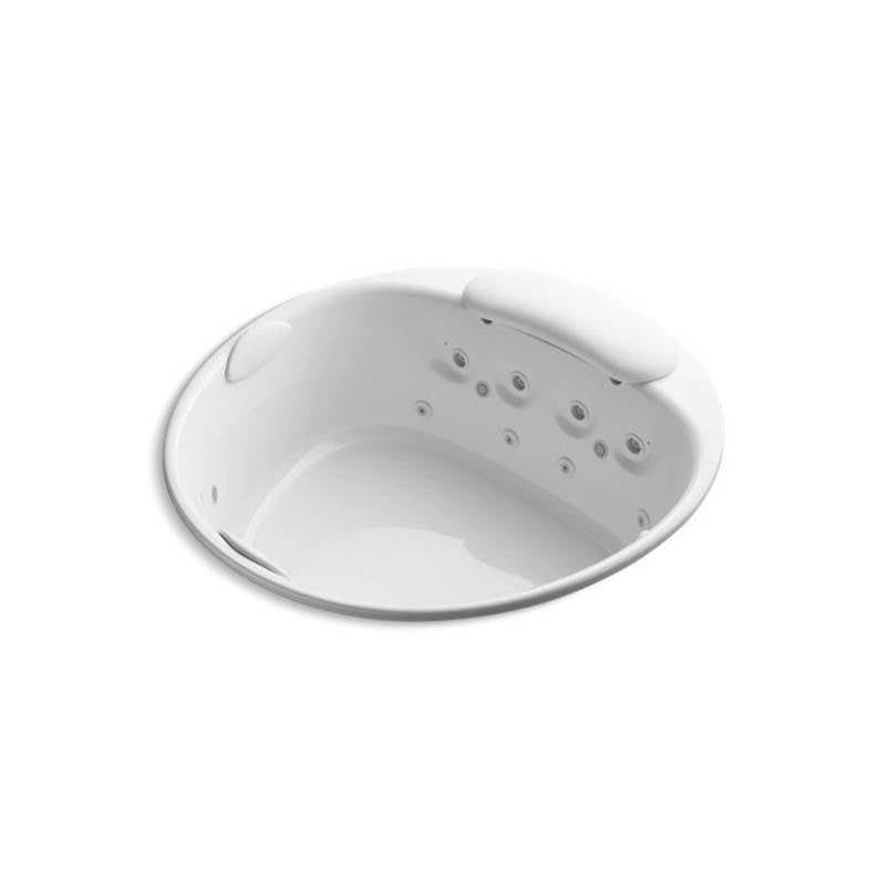 RiverBath  66" drop-in heated whirlpool bath with chromatherapy