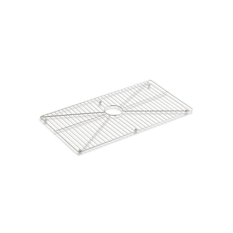 Vault Stainless steel sink rack, 32" x 16-11/16" for 36" single-bowl apron-front sink