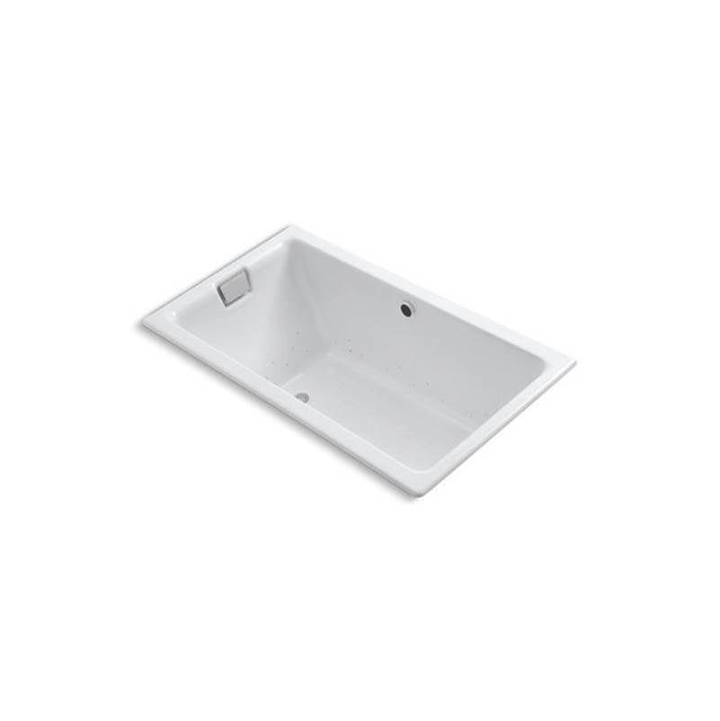 Tea-for-Two  66" x 36" drop-in Heated BubbleMassage air bath