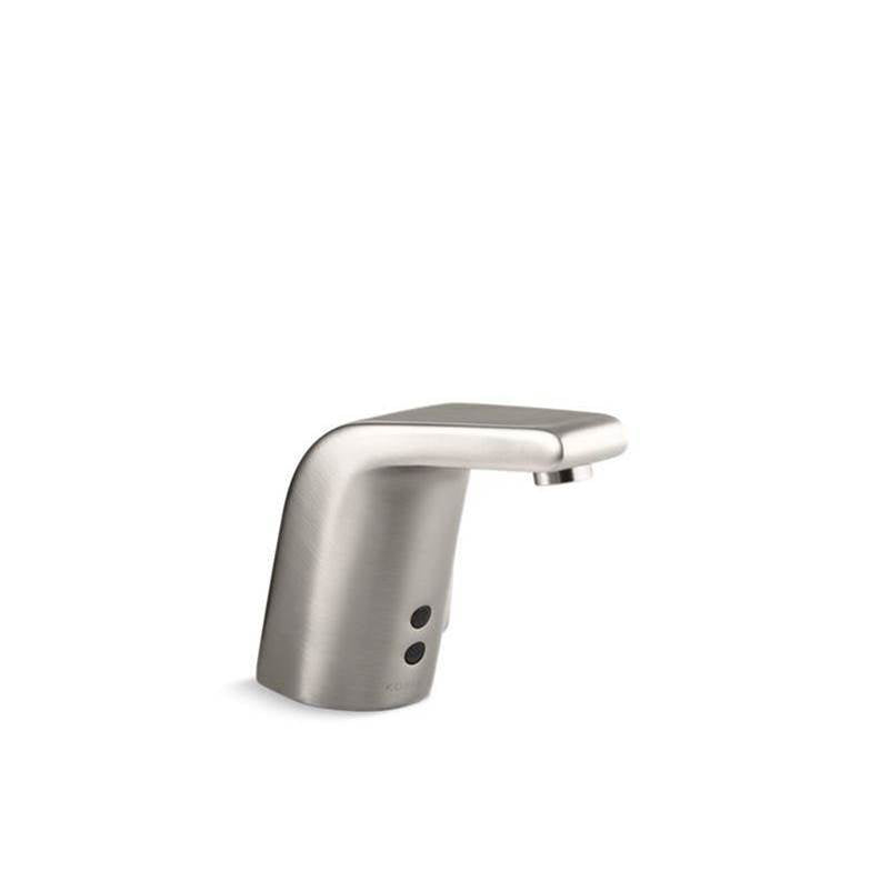 Sculpted Touchless single-hole lavatory faucet with Insight sensor technology and temperature mixer, AC-powered, 0.5 gpm