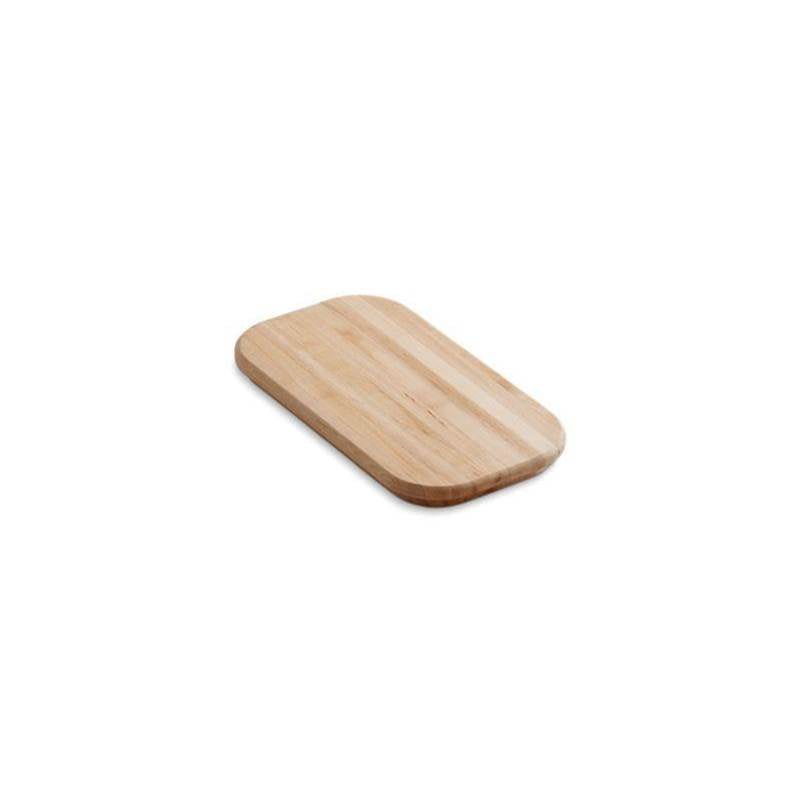 Staccato Hardwood cutting board for Staccato double-equal sink
