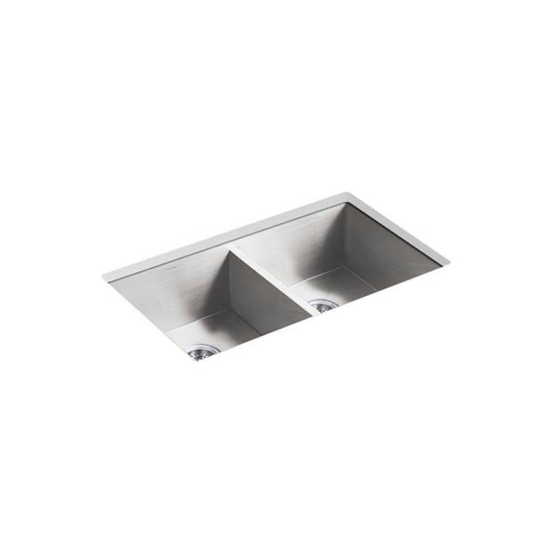Vault 32" undermount double-bowl kitchen sink