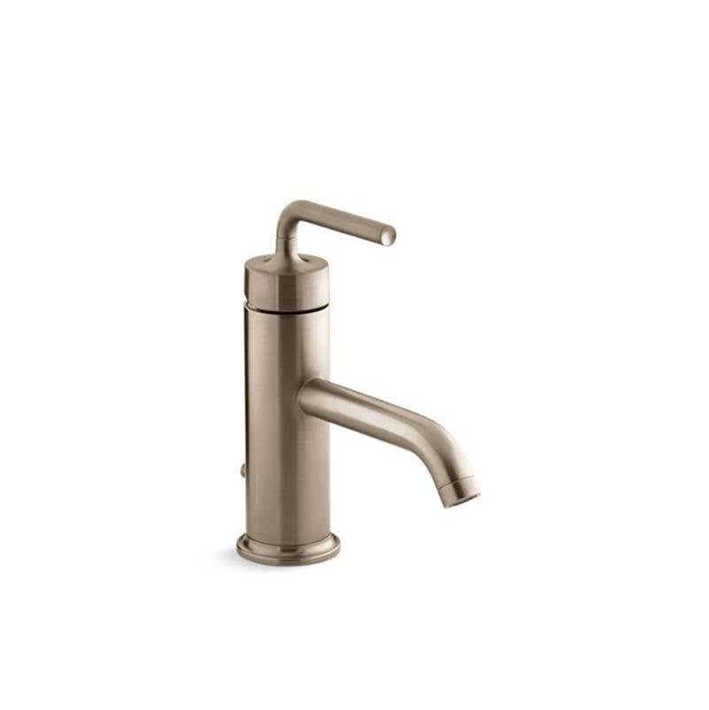 Purist  Single-handle bathroom sink faucet with Straight Lever handle, 1.2 gpm