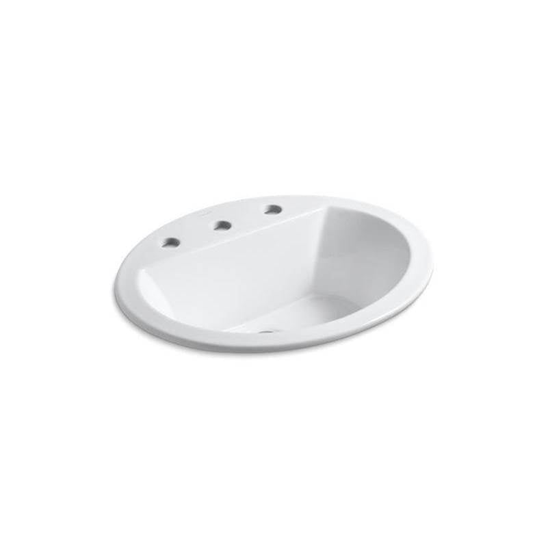 Bryant  20-1/4" oval drop-in bathroom sink