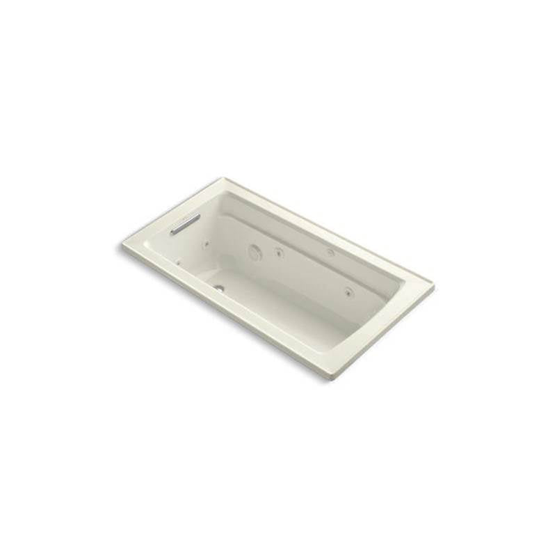 Archer  60" x 32" drop-in whirlpool bath with and Bask  heated surface
