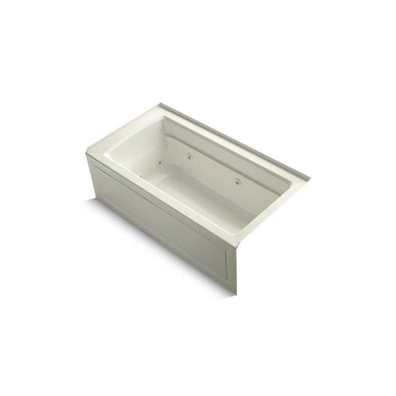 Archer  60" x 32" alcove heated whirlpool bath, right drain