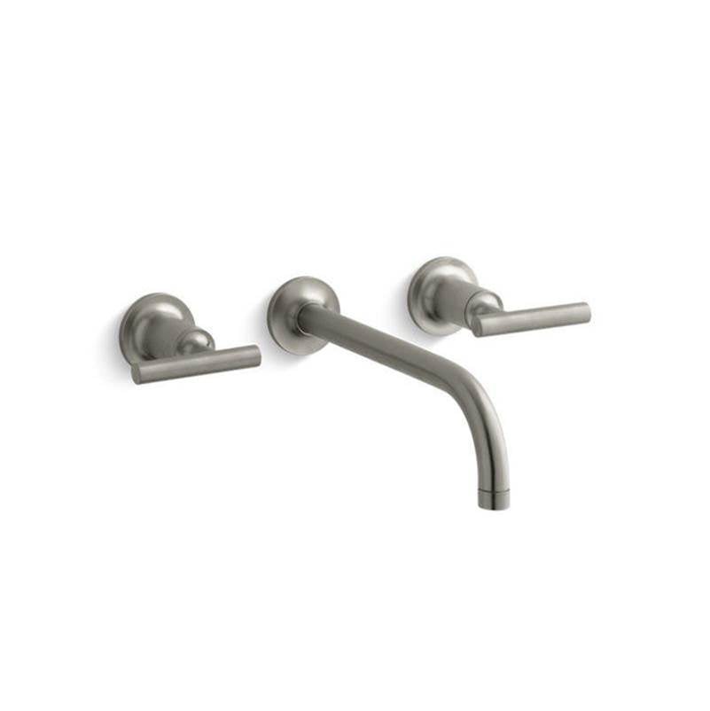 Purist  Wall-mount bathroom sink faucet trim with Lever handles, 1.2 gpm