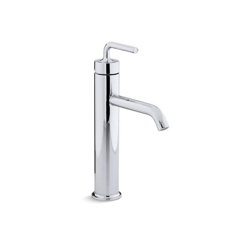 Purist  Tall single-handle bathroom sink faucet with Lever handle, 1.2 gpm