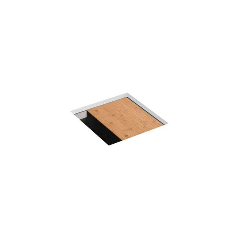 Poise  18" undermount single-bowl bar sink