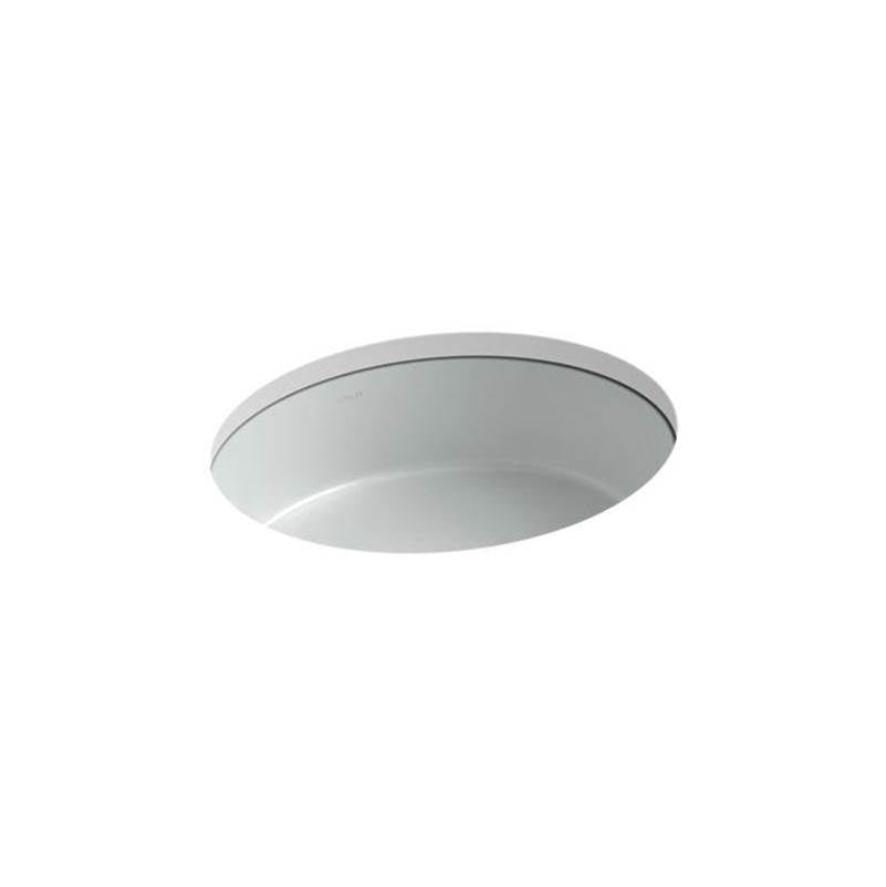 Verticyl  19-1/4" oval undermount bathroom sink