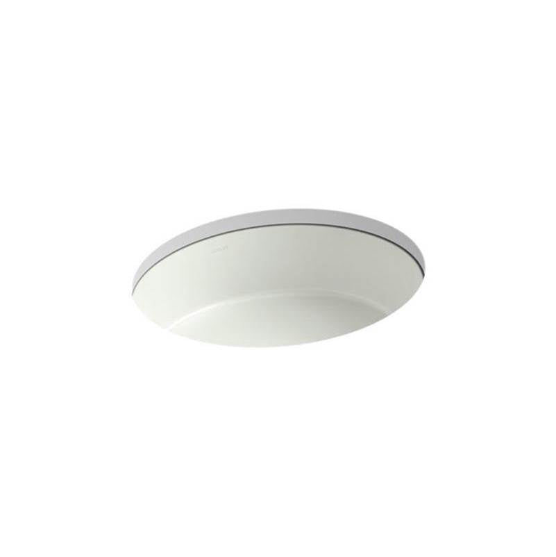 Verticyl  19-1/4" oval undermount bathroom sink