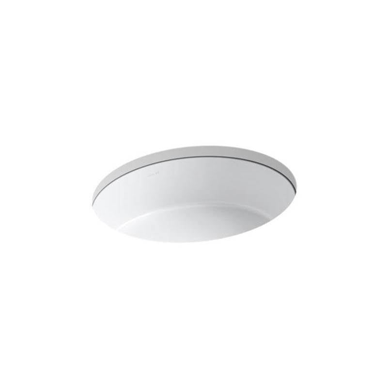 Verticyl  19-1/4" oval undermount bathroom sink