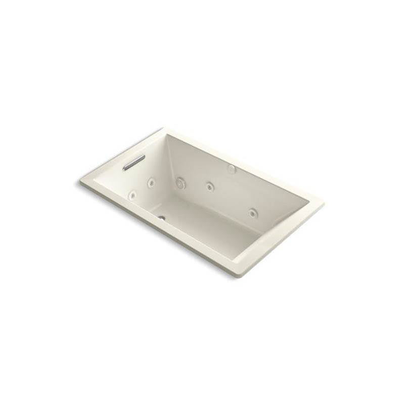 Underscore  60" x 36" drop-in heated whirlpool bath