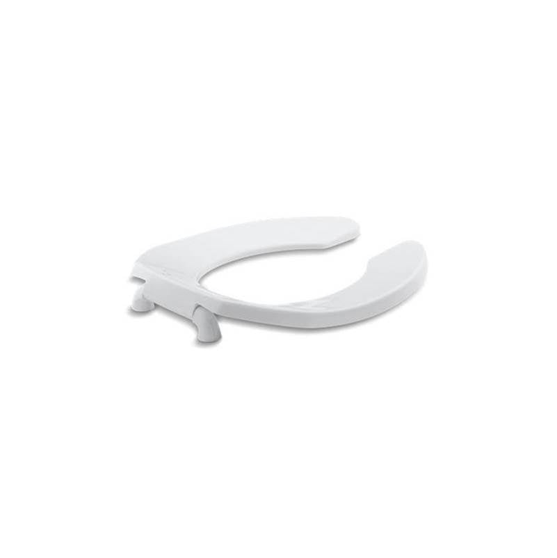 Lustra Round-front toilet seat with check hinge