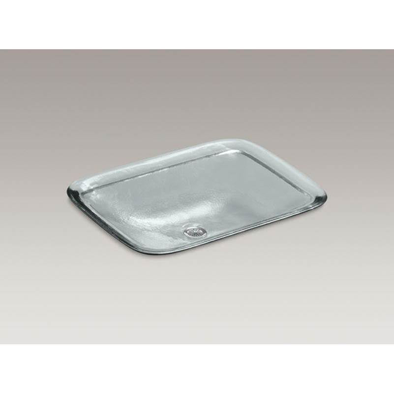 Inia  20-3/4" rectangular drop-in bathroom sink, no overflow