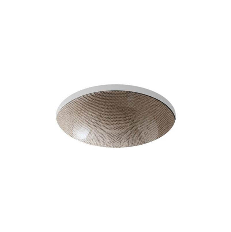 Camber  16-1/4" round undermount bathroom sink, no overflow