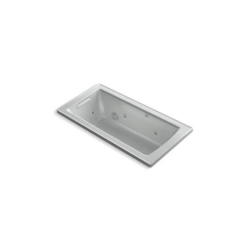 Archer  60" x 30" drop-in whirlpool bath with heat and Comfort Depth  design