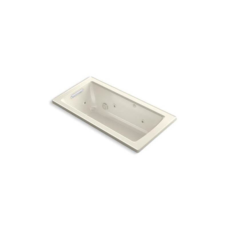 Archer  60" x 30" drop-in whirlpool bath with heat and Comfort Depth  design
