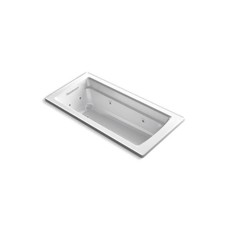 Archer  66" x 32" drop-in heated whirlpool bath