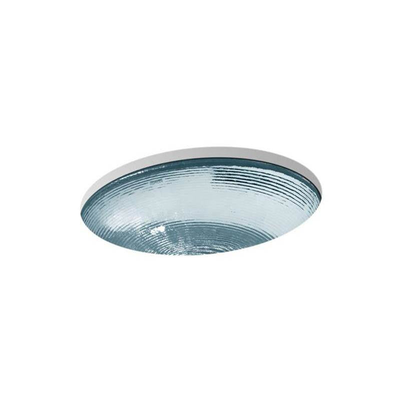 Whist  19" oval undermount bathroom sink, no overflow