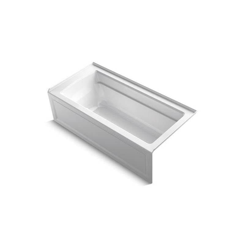 Archer  66" x 32" alcove Heated BubbleMassage air bath, right drain
