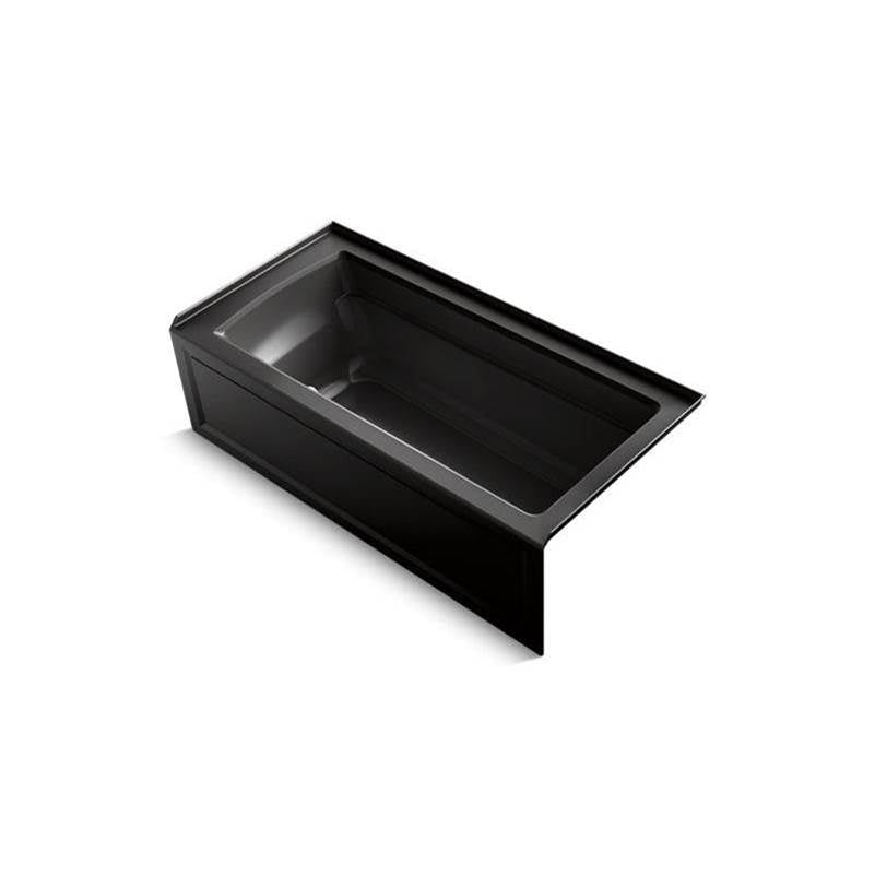Archer  66" x 32" alcove Heated BubbleMassage air bath, right drain