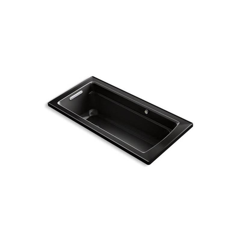 Archer  66" x 32" drop-in Heated BubbleMassage air bath with Bask  heated surface