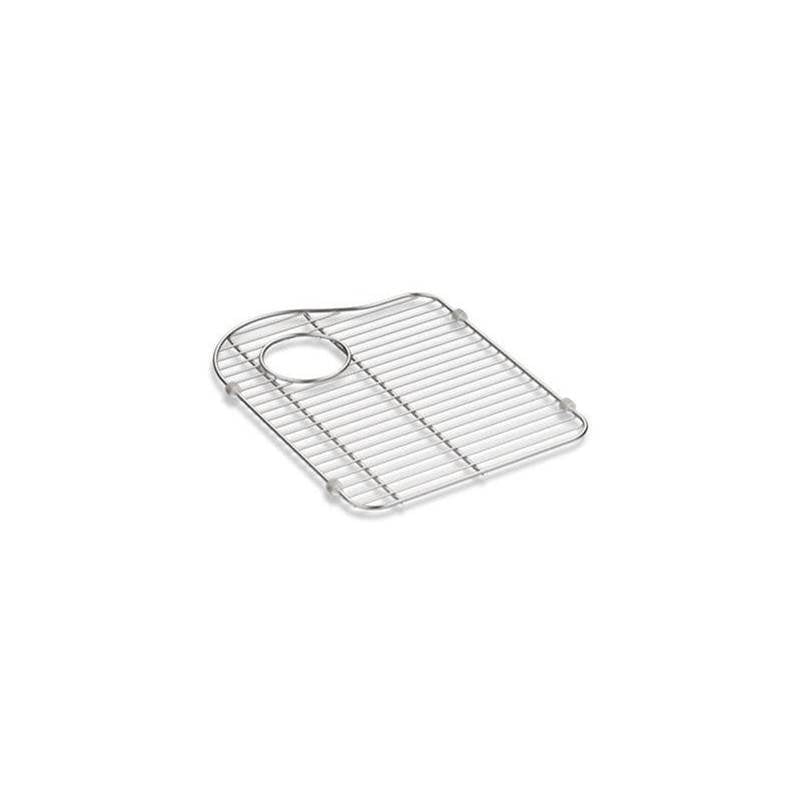 Hartland  Stainless steel sink rack, 13-1/8" x 16-7/8", for left-hand bowl