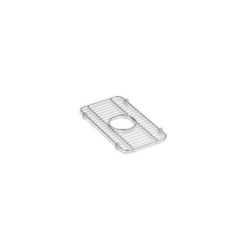 Iron/Tones  Stainless steel small sink rack, 8-1/4" x 14-3/8"