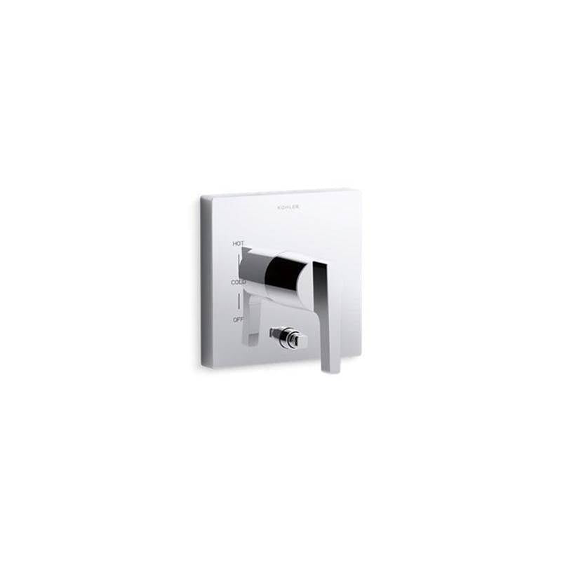 Honesty  Rite-Temp  valve trim with push-button diverter