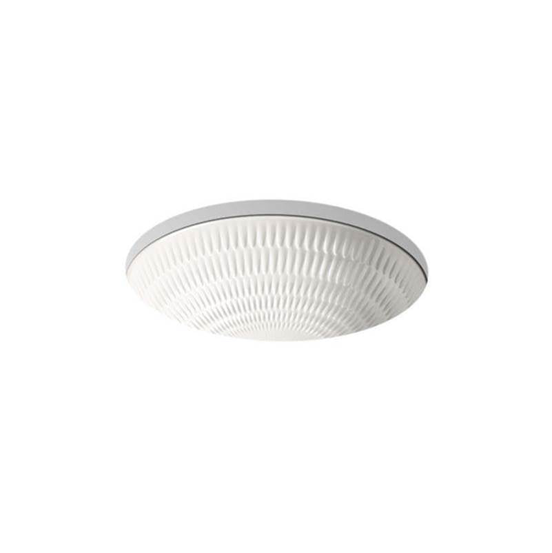 Derring  19-1/2" oval undermount bathroom sink