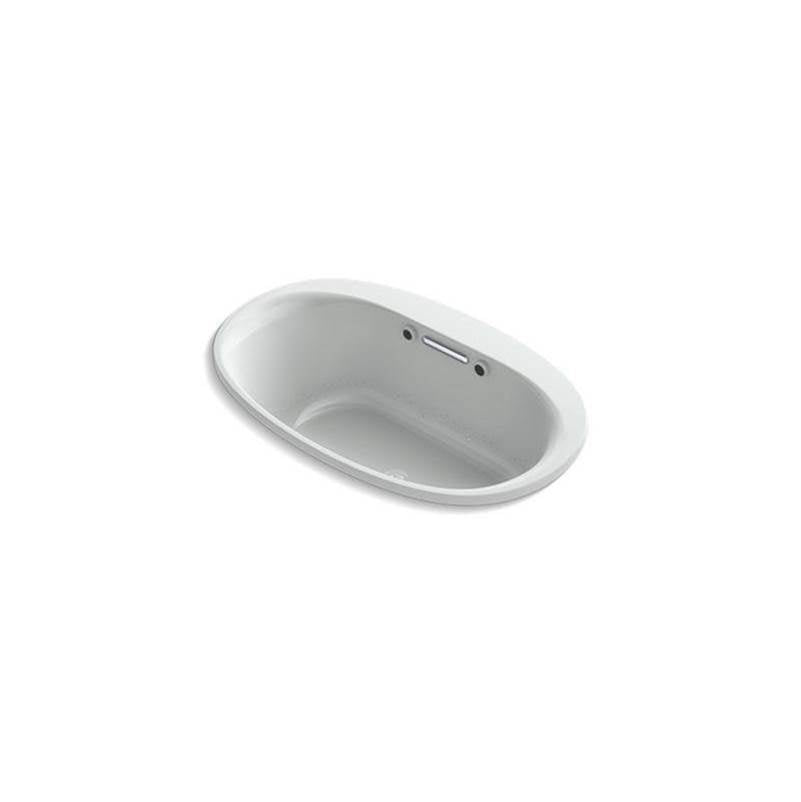 Underscore  59-3/4" x 35-3/4" drop-in Heated BubbleMassage air bath with Bask  heated surface