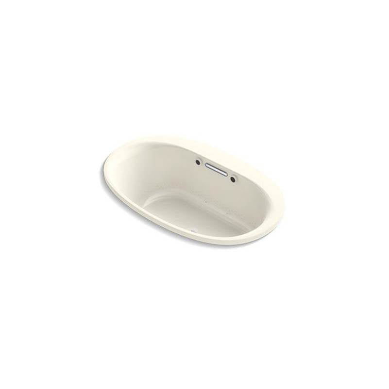 Underscore  59-3/4" x 35-3/4" drop-in Heated BubbleMassage air bath with Bask  heated surface