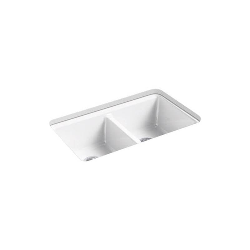 Riverby  33" undermount double-bowl workstation kitchen sink