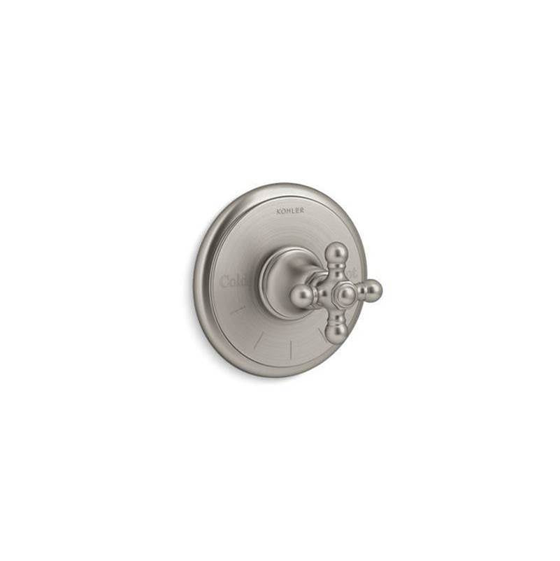 Artifacts  MasterShower  temperature control valve trim with cross handle